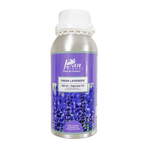 Pan Aromas Vaporizer Oil Fresh Lavender 500ml | Oil IRIS Lavender Reed Diffuser