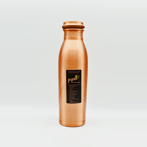 Copper Mattel Bottle| Copper  Water Bottle with Advanced Leak Proof Protection