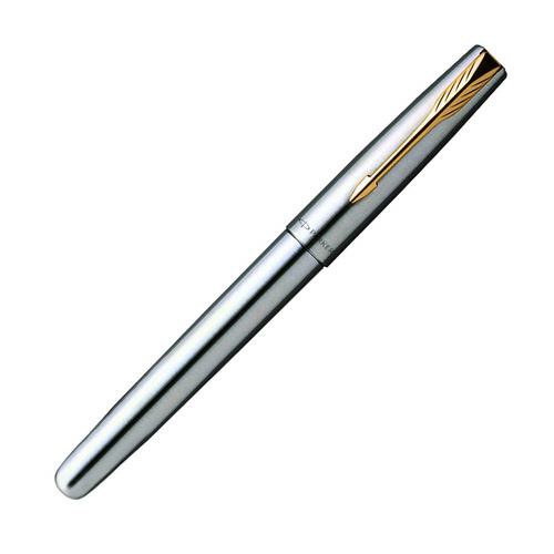 Parker Frontier Stainless Steel GT Roller Ball Pen | Premium Ball Pens | Ideal Office Pen | Pen for Gift| Suitable for Gifting