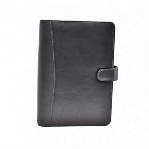 Planner/Organizer Diary, Business Planner, Organizer, Weekly, Monthly Black Faux Leather Corporate Executive Diary/Stationary Planner