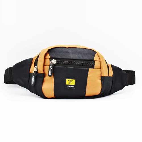 Travel Messenger Bag | Waist Bag for Men with Adjustable Strap, Water Resistant