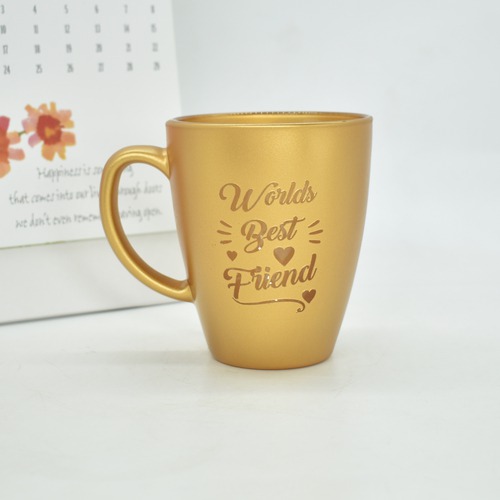 Coffee Mug with Engraving Gold for Corporate | Mug for Valentine's Day, Birthday Gift, Anniversary Gift and All Occasions