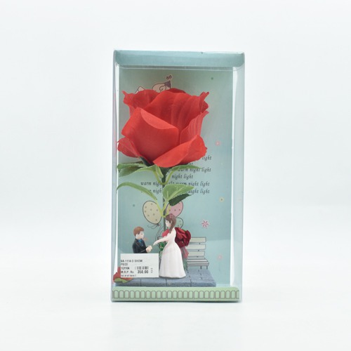 Artificial Couple Rose Show piece proposing for valentines day
