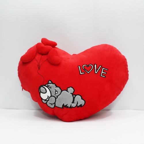 Love Heart shape soft Plush Pillow