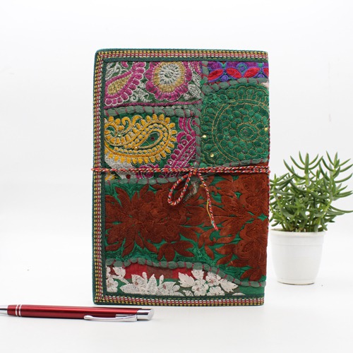 Cotton Cloth Colourful Handmade Designed Handmade Diary |   Handmade  Diary | Pocket Diary | Notebook | Diary | Personal Diary