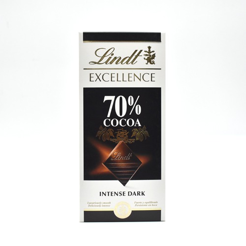 Lindt Excellence Intense Dark 70% Bar 100g