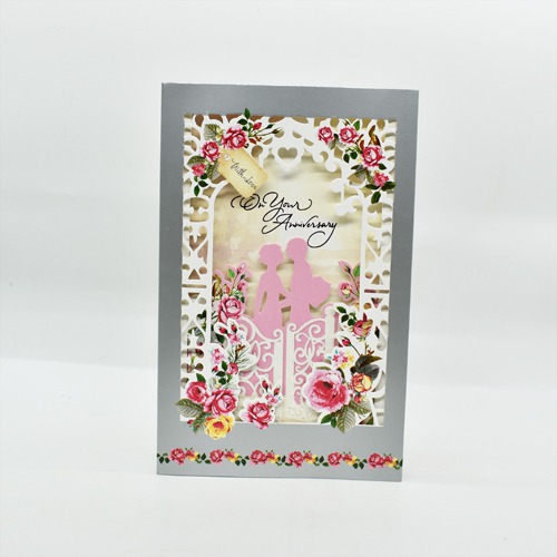 On Your Anniversary With Love Greeting Card