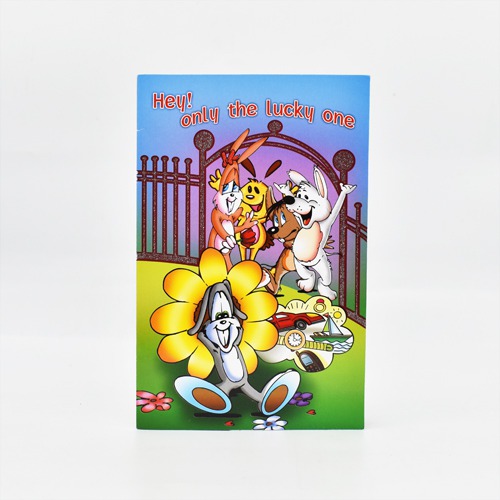Hey! Only The Lucky One Birthday Greeting Card