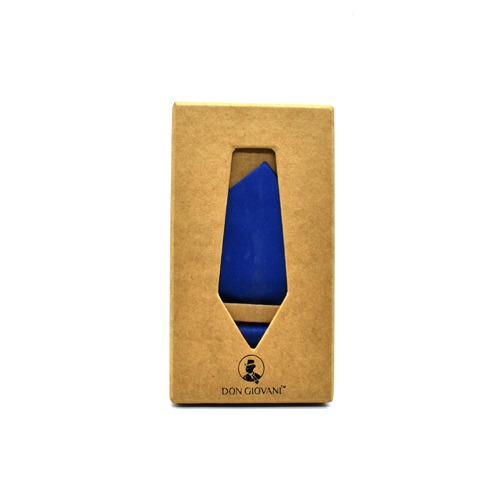 Man Navy Blue Cotton Plain Tie | Blue Colour Necktie Gift Formal Tie | Gift For Men