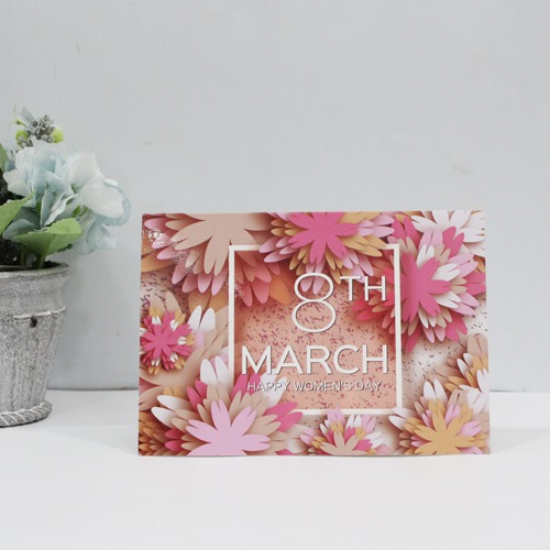8th March Happy Women's Day Card