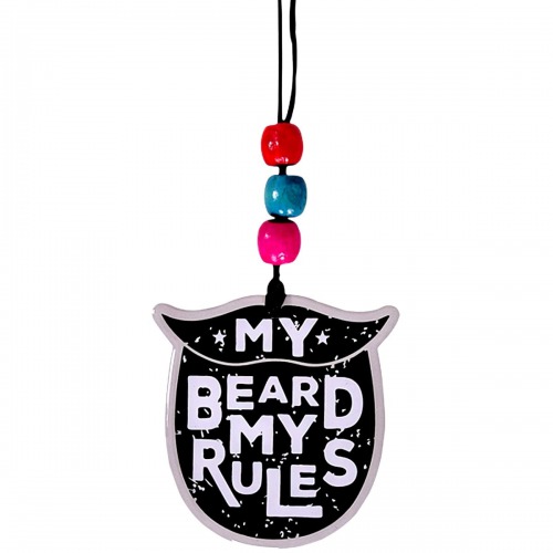 Breaded Rules Car Hanging | Gifts Acrylic Car Hanging Accessories Printed Interior Decoration, Plastic, Multicolor | Car Hanging