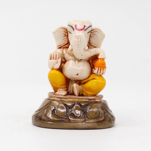 Mini Based Ganesha statue For Car Dashboard