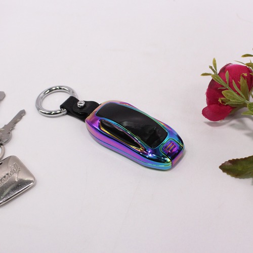 Mercedes Ice Rainbow Rechargeable Cigarette Lighter Keychain | Keychain | Lighter | Lighter With Keychain