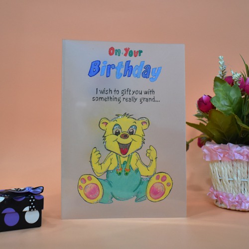 On Your Birthday Hand Made Birthday Card | Greeting Card