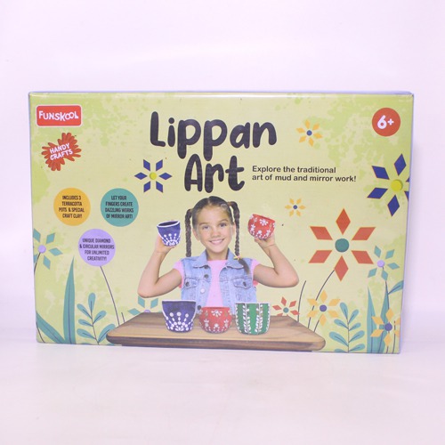 Mirror and Lippan Art, Pot Decorating kit,