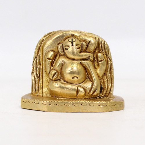 Brass Antique Ganesha Idol For Home Decor