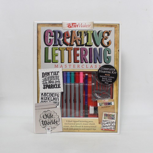 Art Maker Creative Lettering Masterclass Kit