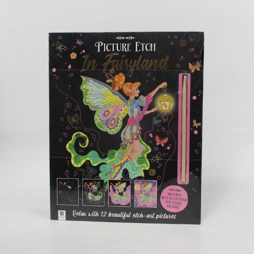Picture Etch: In Fairyland | Activity Books | Magic | Mystical | Fairy tales