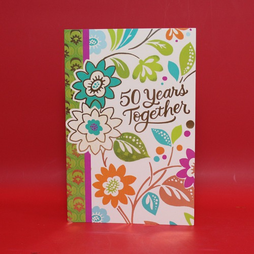 50 Year Together |Anniversary Greeting Card
