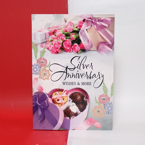Silver Anniversary Wishes & More| Anniversary Greeting Card
