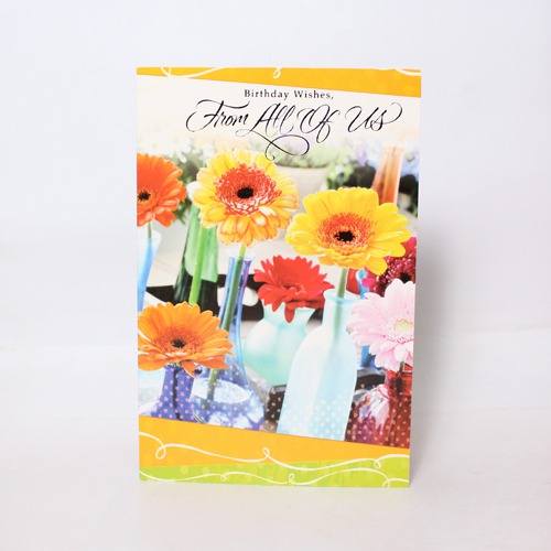 Birthday Wishes, From All Of Us | Birthday Greeting Card