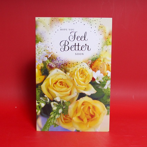 Hope You Feel Better Soon With Best Wishes| Best Wishes Greeting Card
