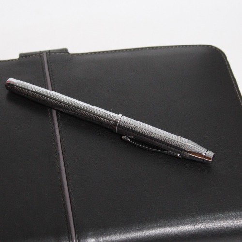 Classic Century Brushed Chrome Rollerball Pen