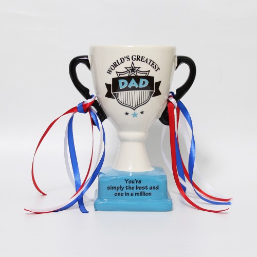 Archies Home Decor Showpiece Gift Trophy for world Best Father Trophy