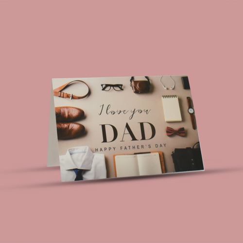 I Love You Dad | Happy Father's Day| Father's Day Greeting Card