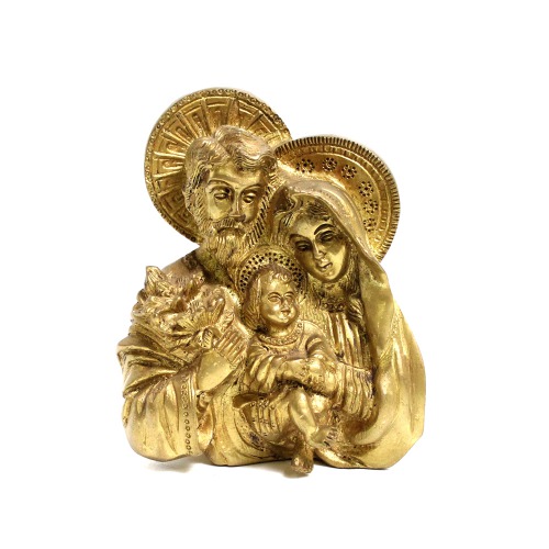 Brass Jesus Family | Roman Catholic Christian Religious Statue |Christ Idol Statue Sculpture