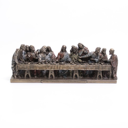 Religious Statues The Last Supper - Christian Tabletop Decoration for Home For Christmas And Festive Celebrations