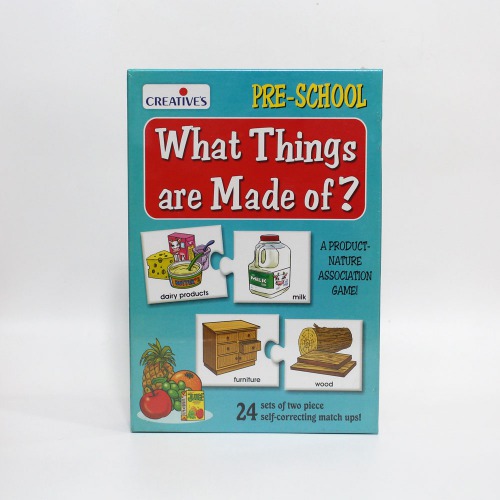 What Things Are Made Of ? A Product Nature Association Game ! | Activity Games | Board Games