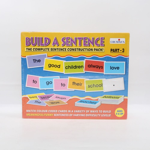 Build A Sentence Part – 3 The Complete Sentence Construction Pack ! | Activity Games | Board Games | Kids Games