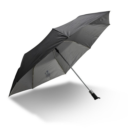 Motherland Auto Black Silver Umbrella