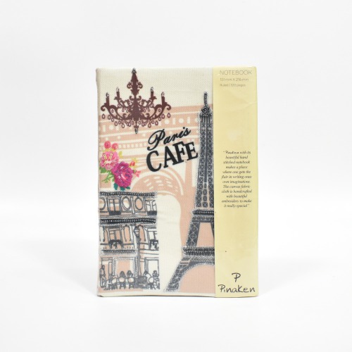 Pinaken Paris Café Journal Notebook( 8 x 6)