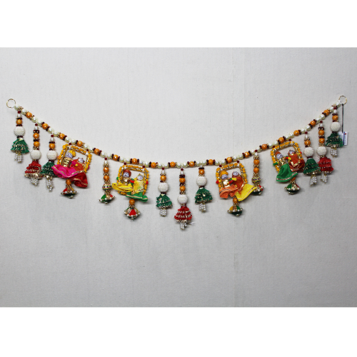 Rajasthani Puppet Dolls Toran | Rajasthani Door Hanging Toran | Door Hanging Toran Online | For Diwali entrance decoration, Party, House Warming etc
