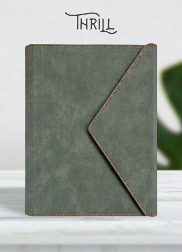 Thrill | Suede Leather Corporate Diary with Magnetic Closure | Premium Notebook for Notes Keeping