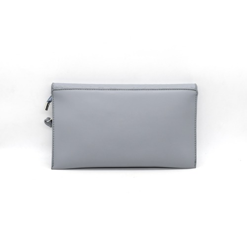 Leather Clutch Women's Wristlet (Gray) | Clutch | Women's Wallet