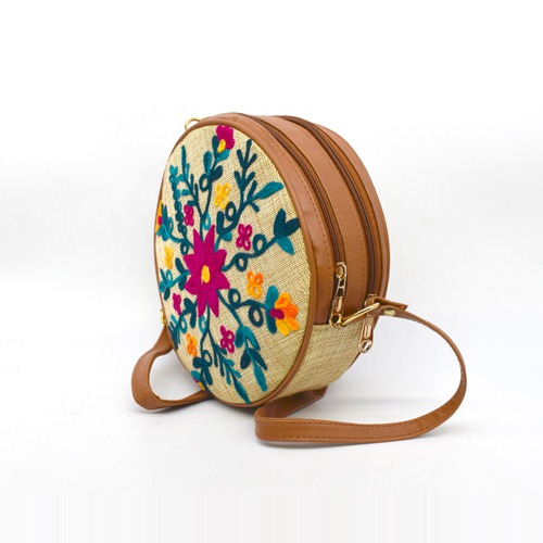 Women Hand Crafted Sting Bag | Handcrafted Embroidery Women’s Sling Bag