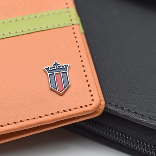 Orange Leather Wallet for Men | Wallets Men Leather | Men's Wallet