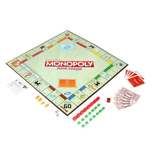 MONOPOLY India Edition Board Game for Families and Kids