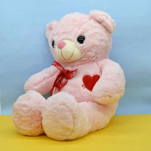 Cute Pink Fuffly Soft Toy For Kids( 55cm)