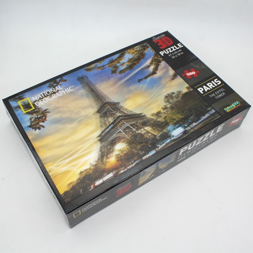 National Geographic  Super 3D  Puzzle | The Eiffel Tower