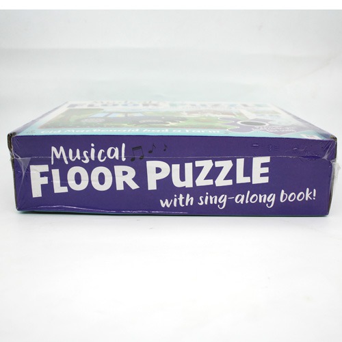 Musical Floor Puzzle With Sing Along Book