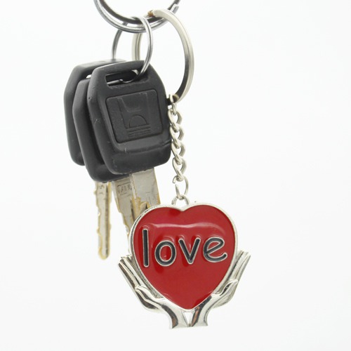Heart shape key chain | Metal Keychain | Perfect Birthday, Anniversary, Valentine Gift for husband Men Boyfriend