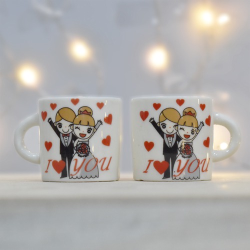Ceramic Couple Mug| Cute couple Coffee Mug