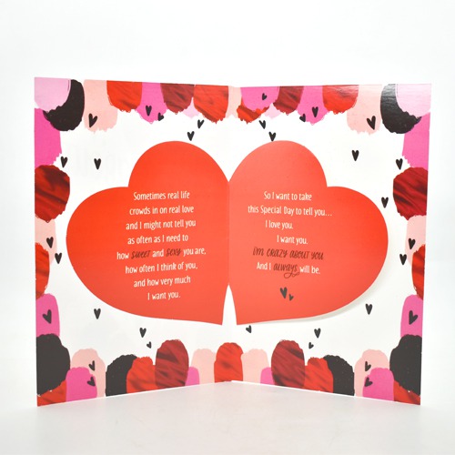 I am Crazy About You Baby Love Card