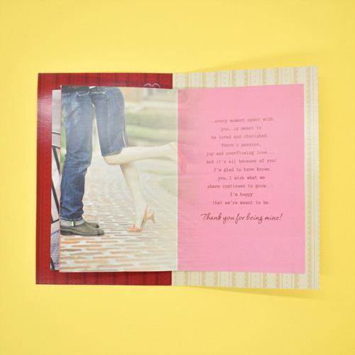Darling, I Love Being With You Greeting Card