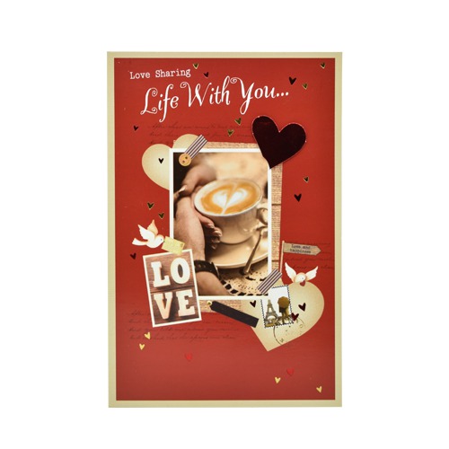 Love Sharing life With You Greeting Card