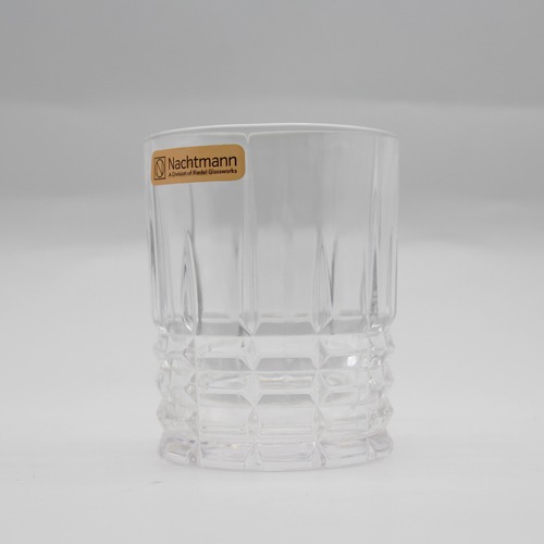 Long Champ Glass Crystal Whiskey Glass | Crystal Whiskey Glasses Set of 4 pcs Bar Glass for Drinking Bourbon, Whisky, Scotch, Cocktails, Cognac- Old Fashioned Cocktail Tumblers